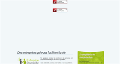 Desktop Screenshot of estuairedomicileservices.fr